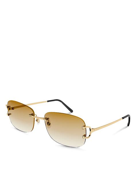 cartier diamonds sunglasses|cartier signature c sunglasses rimless.